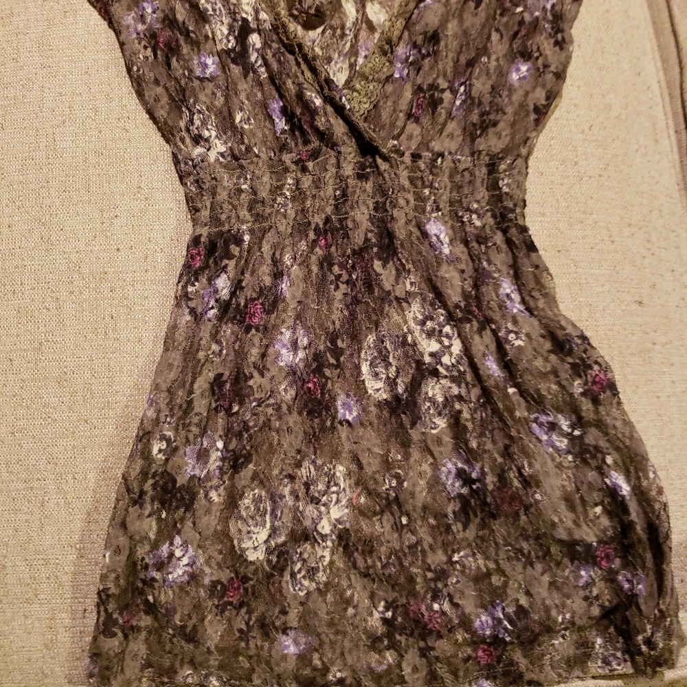 Vanity lace top